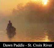 Dawn Paddle - St. Croix River